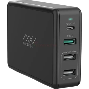 Sạc đa cổng Innostyle Gomax Pro 3USB 1Type-C PD80W IC80-4PD