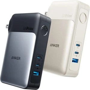 Sạc dự phòng kiêm cốc sạc Anker 733 GaNPrime PowerCore 2 in 1 1USB 2Type-C 65W 10000mAh A1651