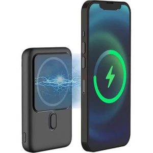 Sạc dự phòng từ tính không dây Mazer Infinite.Boost MagAir Charge View V3 10000mAh M-MAGAIR12-BK