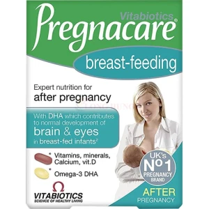 Viên uống Vitabiotics Pregnacare Breast - Feeding bổ sung Vitamin và khoáng chất cho phụ nữ cho con bú (84 viên)