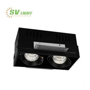 Đèn led đôi không viền 2x10W, 2x15W, SVF-1055