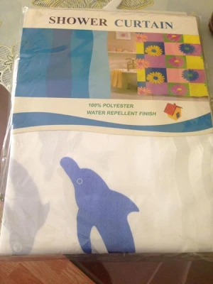 Rèm phòng tắm cá heo cho trẻ em MDPT5