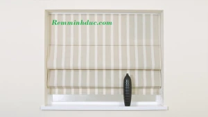Rèm Roman Xếp Lớp Kẻ Sọc RM6