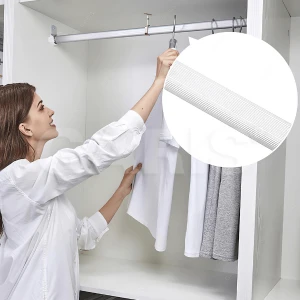 Bộ giá treo quần áo cố định màu nhôm mờ Garis GW26