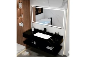 Bộ lavabo bàn đá Proxia BD-003 đá nhám