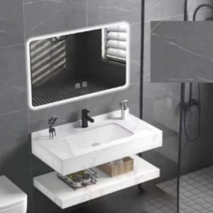Bộ Lavabo bàn đá Proxia PR-001 nhám