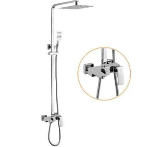 Bộ sen cây nóng lạnh Inox 304 bóng Proxia PR-6208