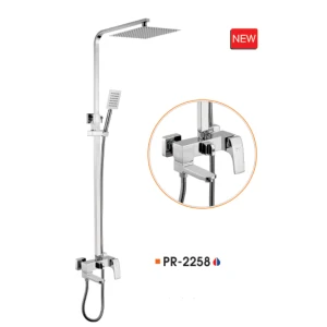 Bộ sen cây Proxia PR-2258 nóng lạnh Inox 304 mờ