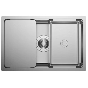 Chậu rửa chén chống xước Luxusspüle Maadela MDS-6844FSU Edersee