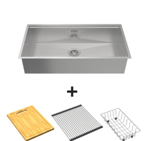 Chậu rửa chén inox Hafele HS24-SSN1S-7644 567.24.467