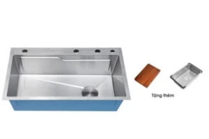 Chậu rửa chén Proxia PR-7846 1H 1 hộc inox 304