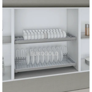 Giá bát cố định inox SUS304 nan Oval Eurogold EPO8380