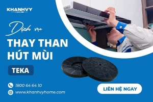 Thay than hút mùi Teka