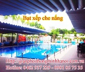 Bạt xếp che nắng