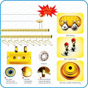 Giàn phơi thông minh hòa phát Gold KG 250