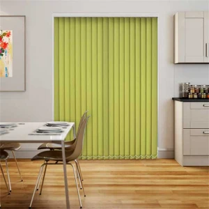 Màn sáo dọc chống nắng cản nhiệt màu xanh lá