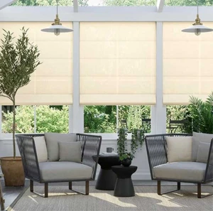 Rèm cửa roman đẹp cản sáng chống nắng nóng