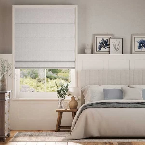 Rèm cửa sổ xếp lớp roman kiểm soát ánh sáng hiệu quả