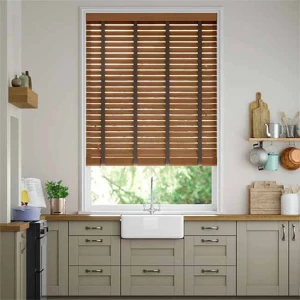 Rèm gỗ kéo che nắng cửa sổ sang trọng giá rẻ