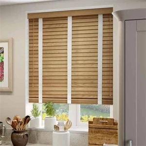 Rèm sáo gỗ giá rẻ cho phòng bếp thêm sang trọng