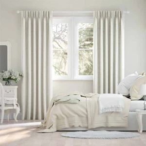 Rèm vải cửa sổ phòng ngủ cách nhiệt sang trọng