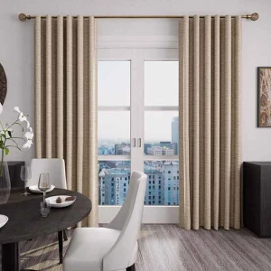 Rèm vải giá rẻ đẹp màu kem tốt nhất tại TPHCM