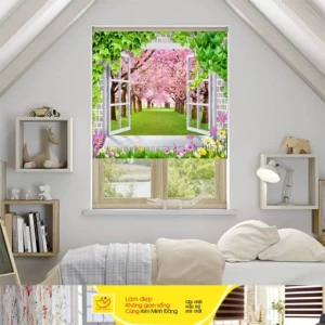 Rèm Cuốn Tranh Khung Cửa Sổ HC-26