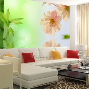 Báo giá rèm cuốn in tranh thi công lắp đặt hoàn thiện