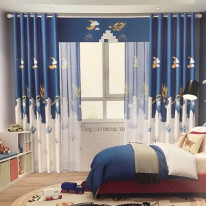 Chọn rèm cửa đẹp cho phòng ngủ bé trai bé gái