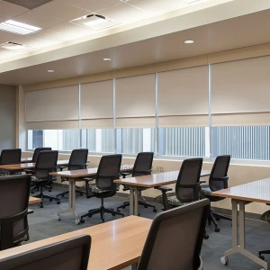 Lắp đặt rèm cửa kính văn phòng che nắng tốt