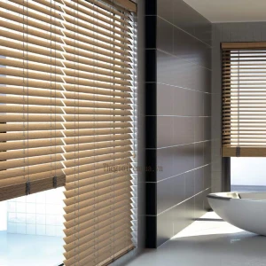 Màn sáo nhựa giả gỗ giá rẻ che nắng 100%