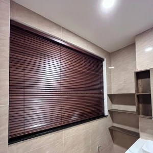 Mẫu rèm cửa sáo gỗ cao cấp 100% tự nhiên