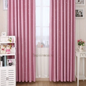 May rèm trang trí phòng bé kiểu dáng đơn giản ấn tượng