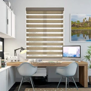 Rèm cửa Hàn Quốc hiện đại chính hãng Oliver (Sankaku)