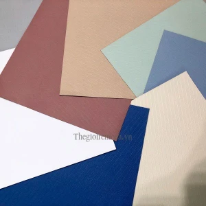 Rèm cửa sổ cuốn vải sọc xéo màu xanh nam Diagonal