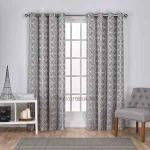 Rèm cửa sổ họa tiết hiện đại sang trọng