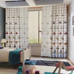 Rèm cửa sổ phòng bé trai năng động sáng tạo