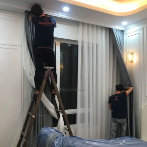 Rèm cửa vải chống nắng phòng ngủ giá tốt nhất