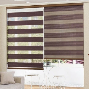 Rèm cuốn 2 lớp Hàn Quốc cao cấp Cheryl (Sankaku)