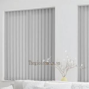 Rèm lá nhựa cửa sổ đơn giản hiện đại