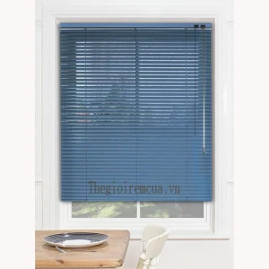 Rèm nhôm che nắng màu xanh hiện đại