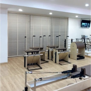 Rèm nhựa giả gỗ PS25 đẹp giá rẻ cản nắng tốt