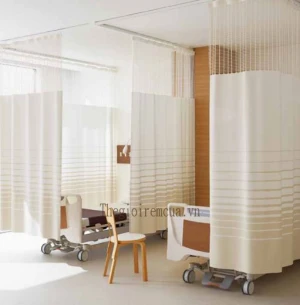 Rèm phòng khám ngăn vách đảm bảo sự riêng tư