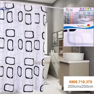 Rèm phòng tắm giá rẻ RTR04