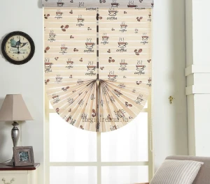 Rèm Roman kiểu dáng xòe quạt