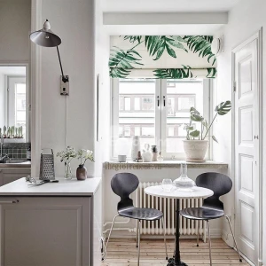 Rèm roman xếp lớp RM05