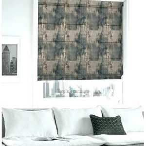 Rèm roman xếp lớp RM06