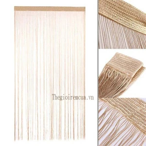 Rèm sợi chỉ bằng dây thả trang trí đẹp giá rẻ