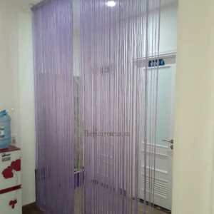Rèm sợi chỉ trơn nhuyễn ngăn cách khoảng không