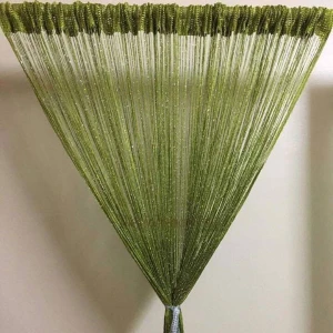 Rèm sợi dây kim tuyến trang trí nhà cửa